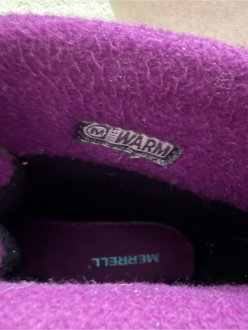Merrell Kids Purple with Teal Accent Snow Boots - Picture 6 of 6